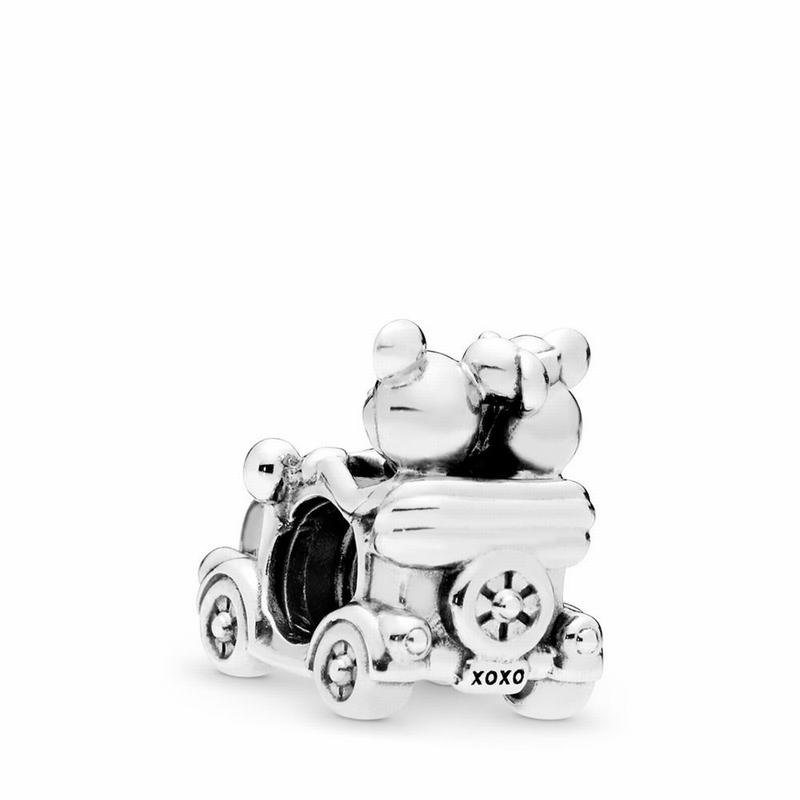 Pandora Australia Disney Minnie Mouse & Mickey Mouse Car Charm - Sterling Silver | CVFXMA384